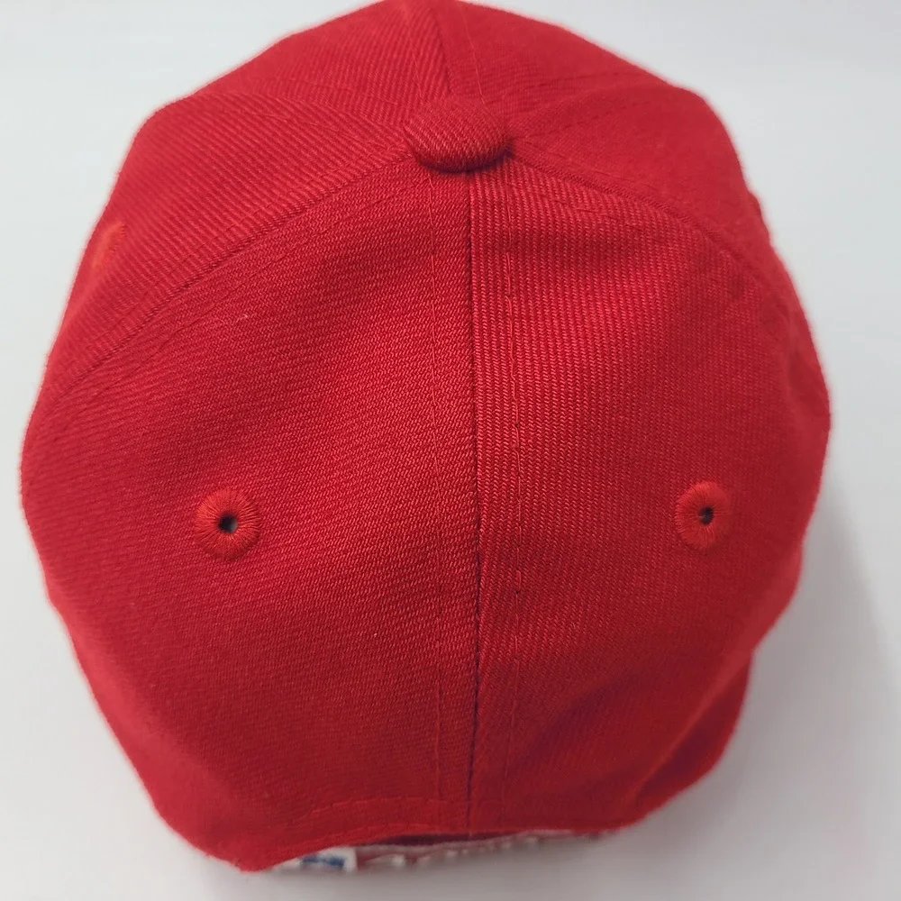 Youth San Francisco 49ers Hat Adjustable New Era 9Forty Red NFL Football Boys